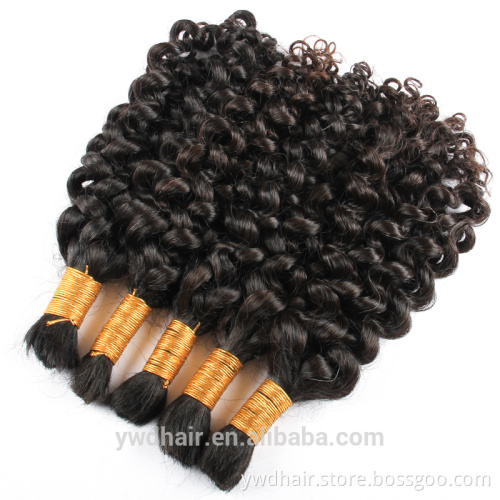 8A Best Unprocessed Raw Virgin Brazilian Hair Kinky Curly Afro Kinky Bulk Human Hair Real Mink Brazilian Hair 10-34inch